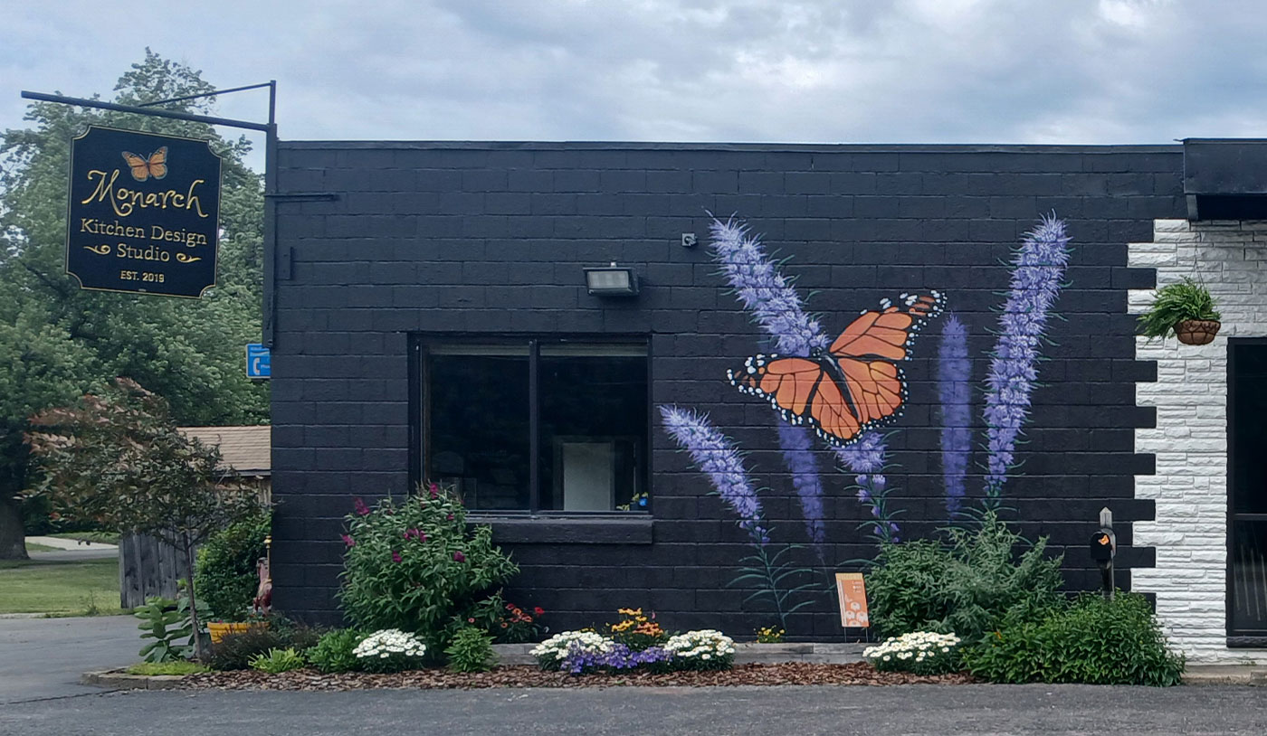 Matt Duquette Monarch Mural