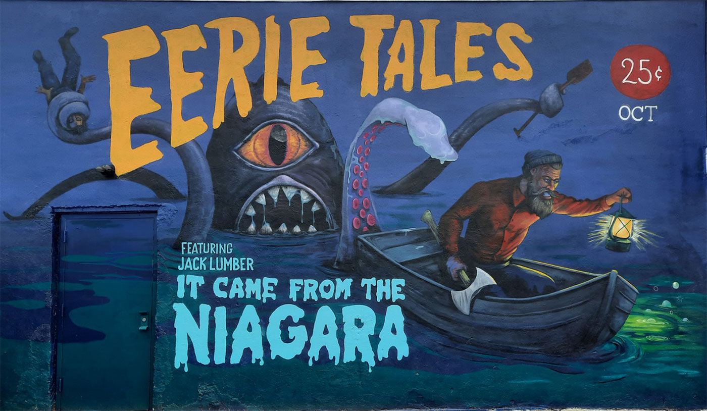 Matt Duquette Pulp 716 Mural